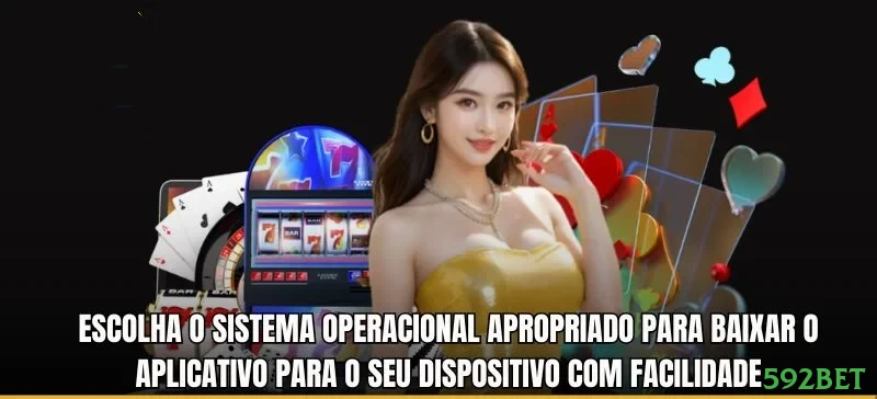Imagem promocional do aplicativo mobile da 592bet